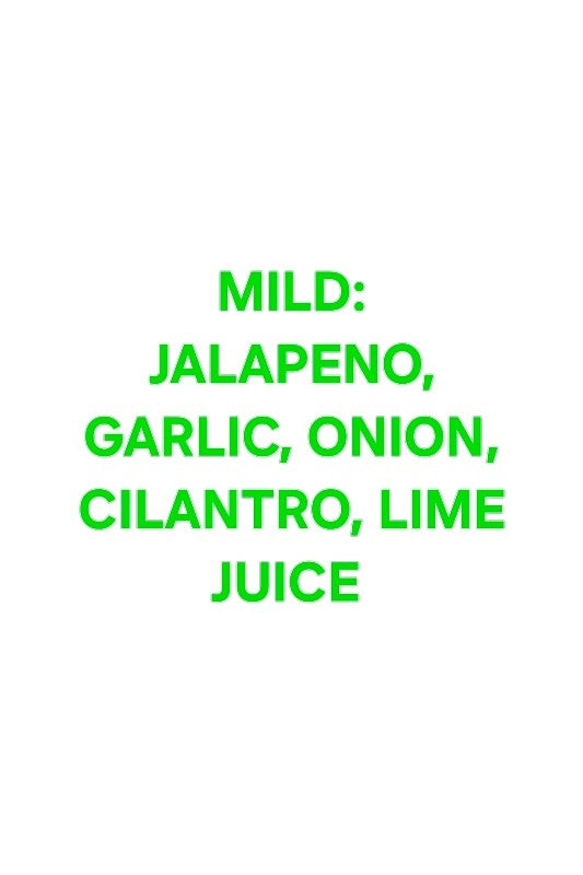 Garlic Cilantro Jalapeno