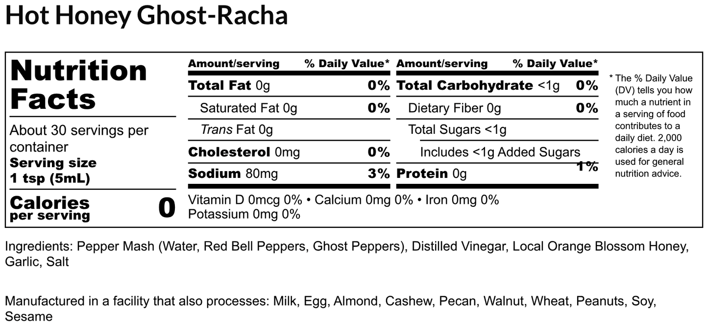 Hot Honey Ghost-Racha